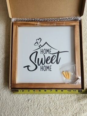 Home Sweet Home Sign 11.8 x 11.8